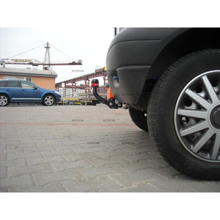 Cârlig de Remorcare Semi-Detașabil cu Șuruburi, Westfalia Automotive 4 Uși, Renault Twingo 1999 - Prezent - EDK.ro