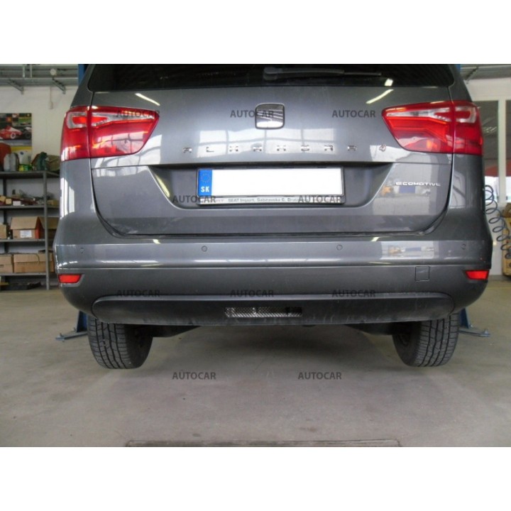 Cârlig de Remorcare Detașabil Vertical cu Cheie, Westfalia Automotive, Seat Alhambra 2010 - Prezent - EDK.ro