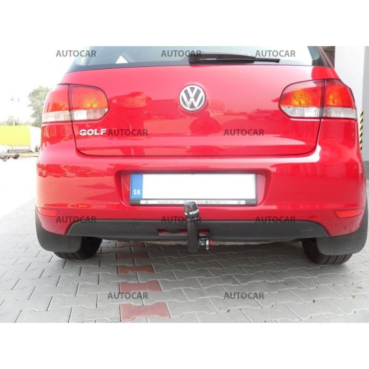 Vertical Detachable Towbar with Key, Westfalia Automotive V VI, Volkswagen Golf 2003 - 2009 - EDK.ro