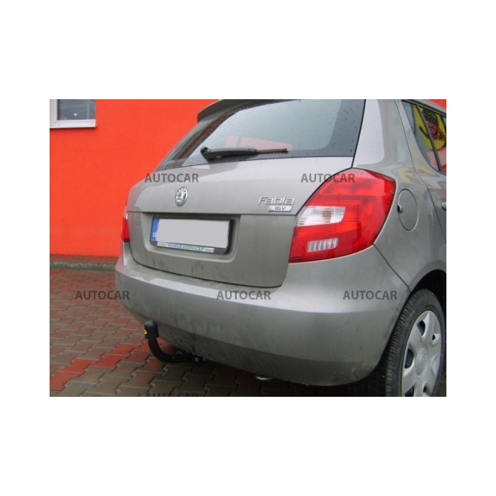 Cârlig de Remorcare, Auto-Hak, Sistem Semi-Demontabil, Škoda Fabia 2007 - 2014 - EDK.ro