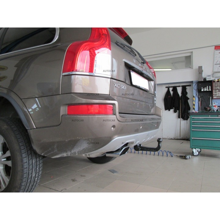 Vertical Detachable Towbar with Key, Westfalia Automotive XC 90, Volvo XC90 2003 - 2014 - EDK.ro