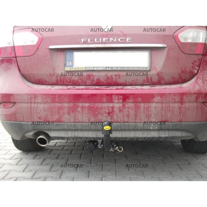 Cârlig de Remorcare, Auto-Hak, Sistem Demontabil Automat, Renault Fluence 4 Uși 2009 - Prezent - EDK.ro