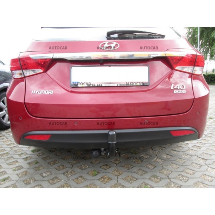 Cârlig de Remorcare, Auto-Hak, Sistem Demontabil Automat, Hyundai i40 Combi 2011 - 2018 - EDK.ro