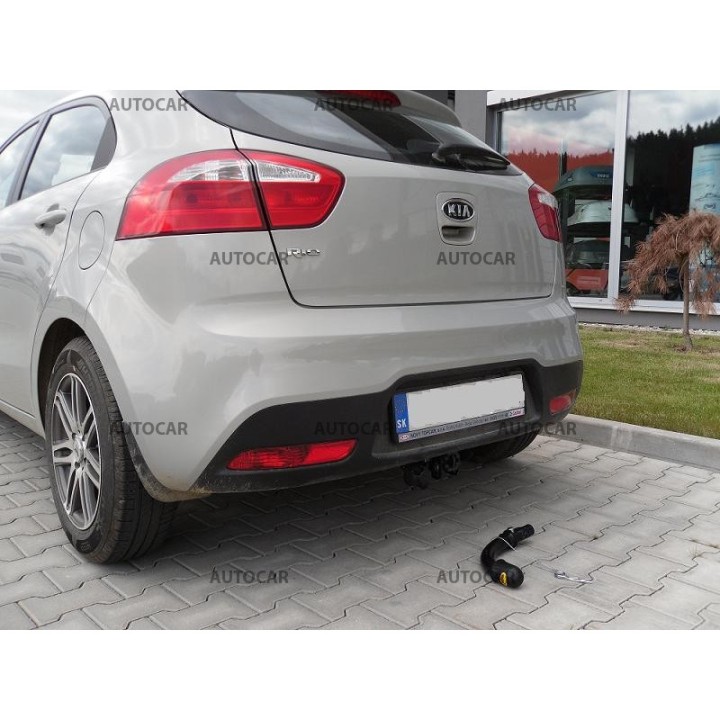Cârlig de Remorcare, Auto-Hak, Sistem Demontabil Automat, Kia Rio 5 Uși 2011 - 2017 - EDK.ro