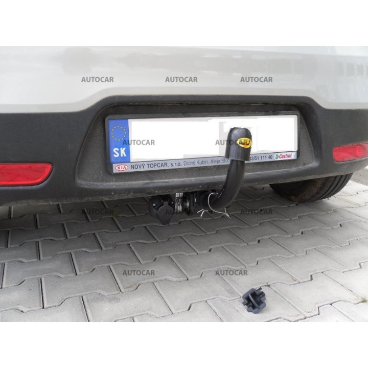 Cârlig de Remorcare, Auto-Hak, Sistem Demontabil Automat, Kia Rio 5 Uși 2011 - 2017 - EDK.ro