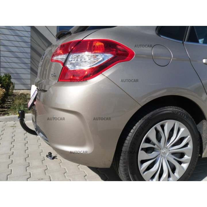 Cârlig de Remorcare, Auto-Hak, Sistem Demontabil Automat, Citroën C4 3/5 Uși 2010 - 2020 - EDK.ro