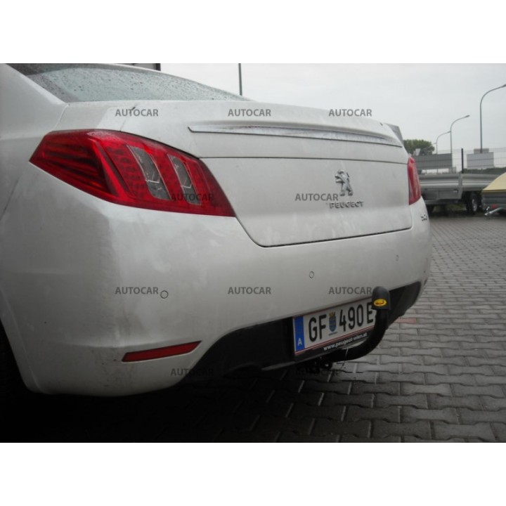 Towbar, Auto-Hak, Automatic Detachable System, Peugeot 508 4-Door 2011 - 2014 - EDK.ro