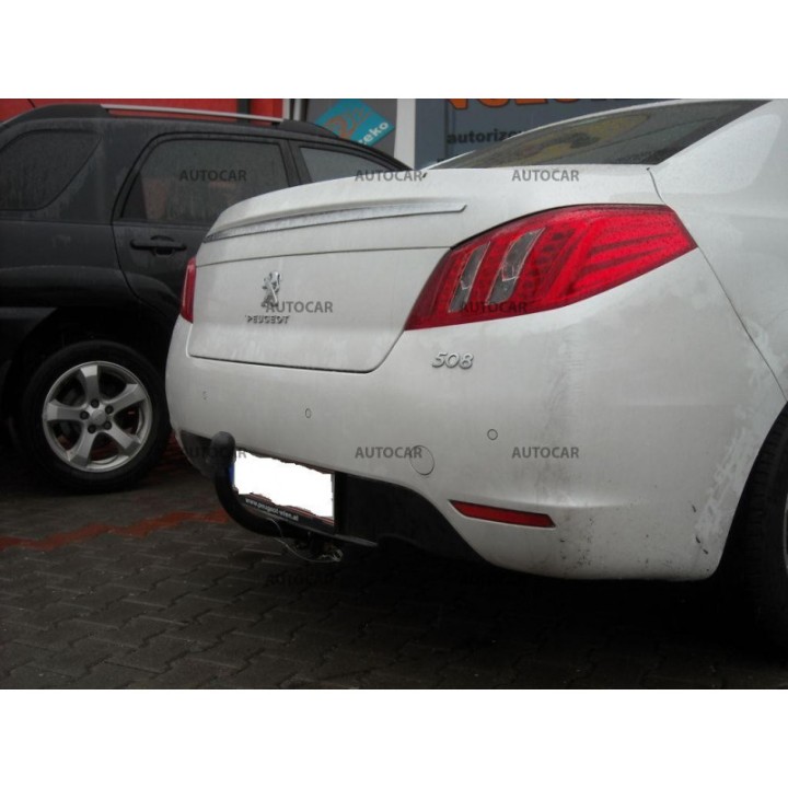 Towbar, Auto-Hak, Automatic Detachable System, Peugeot 508 4-Door 2011 - 2014 - EDK.ro