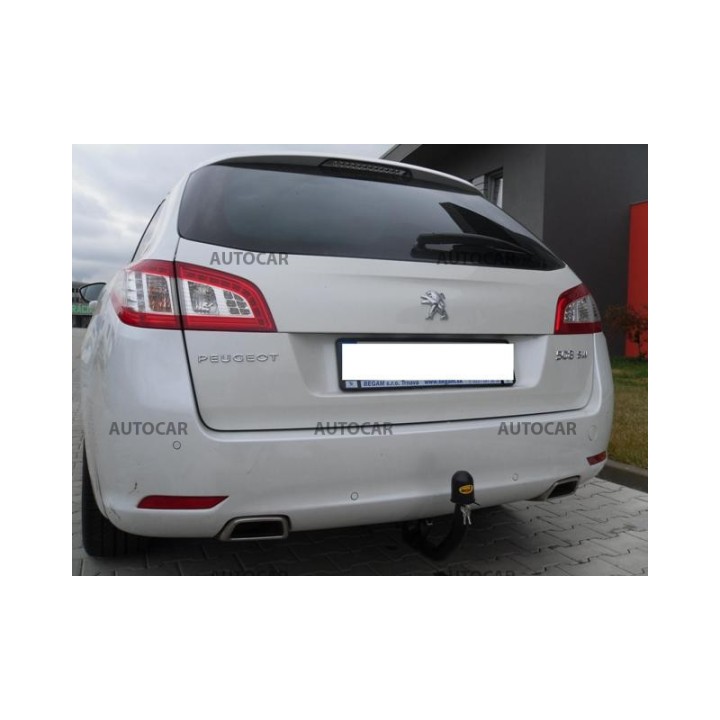 Towbar, Auto-Hak, Vertical Detachable System, Peugeot 508 Station Wagon 2011 - 2018 - EDK.ro