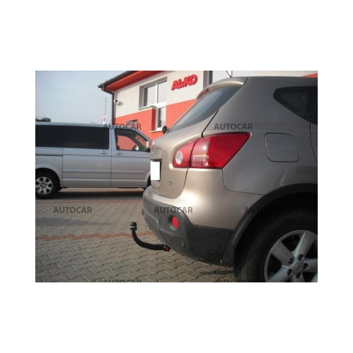 Vertical Detachable Towbar with Key, Westfalia Automotive, Nissan Qashqai 2006 - 2013 - EDK.ro