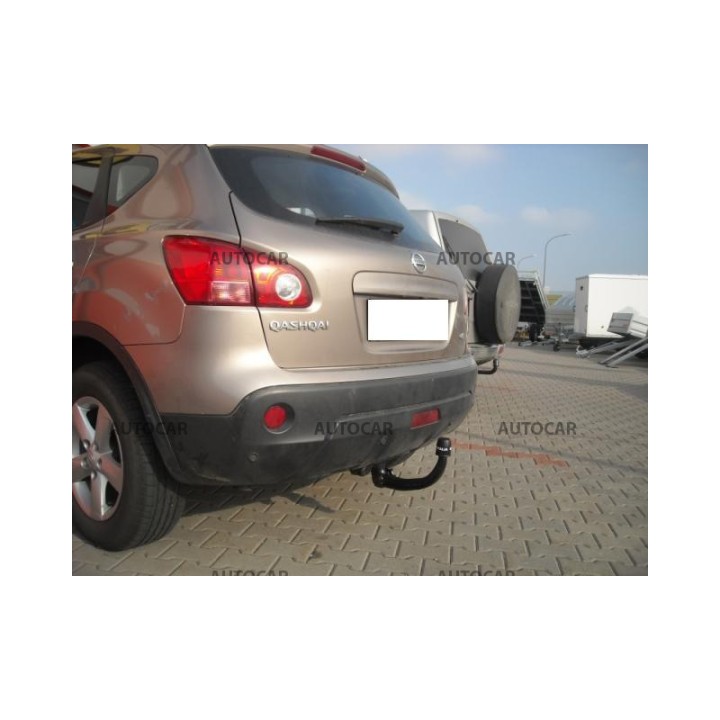 Vertical Detachable Towbar with Key, Westfalia Automotive, Nissan Qashqai 2006 - 2013 - EDK.ro