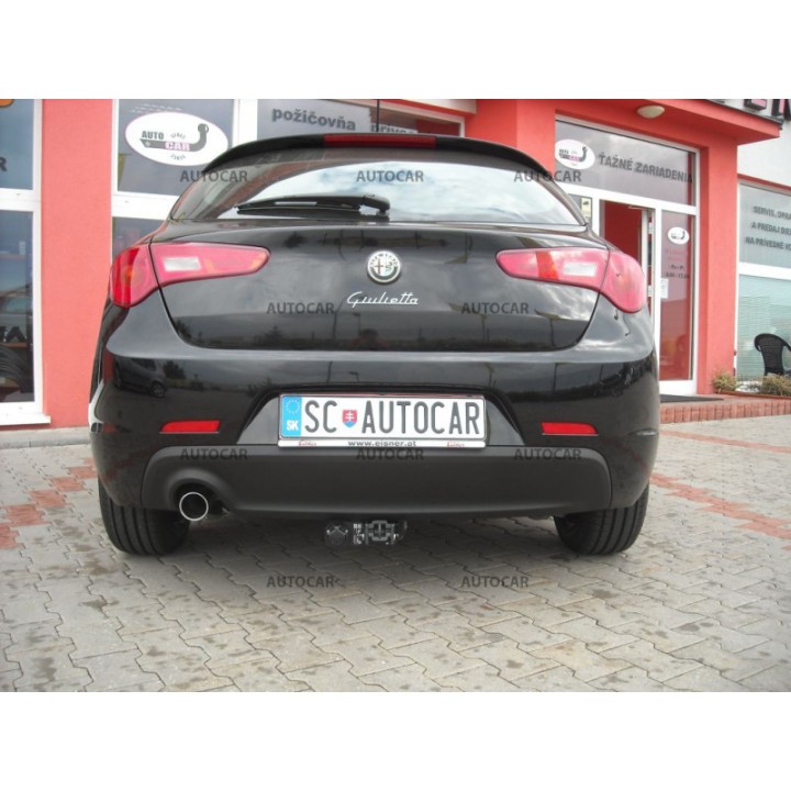Cârlig de Remorcare, Auto-Hak, Sistem Demontabil Automat, Alfa Romeo Giulietta 2010 - 2016 - EDK.ro