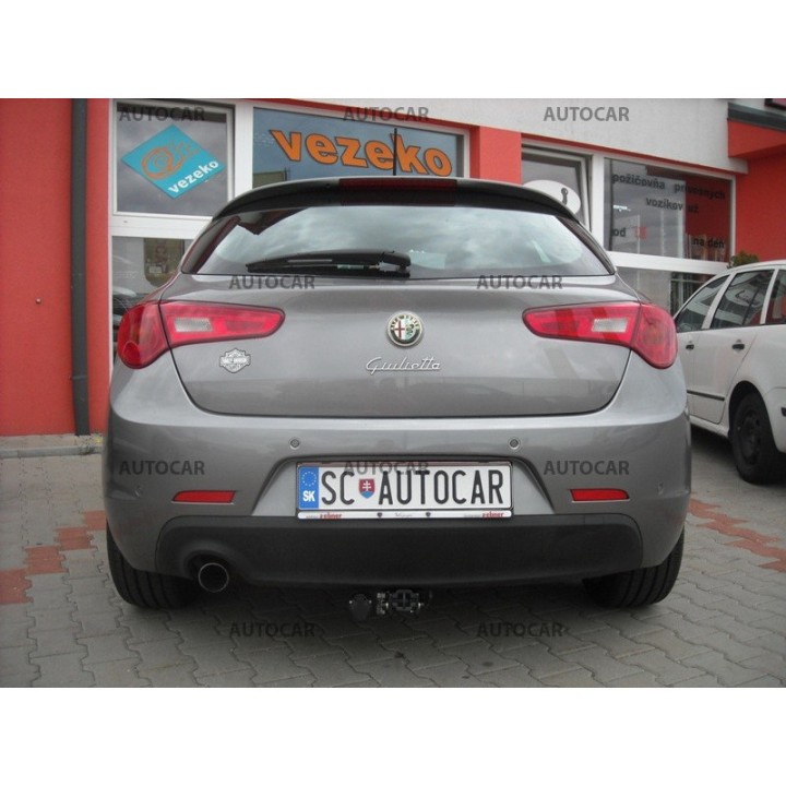 Cârlig de Remorcare, Auto-Hak, Sistem Demontabil Automat, Alfa Romeo Giulietta 2010 - 2016 - EDK.ro