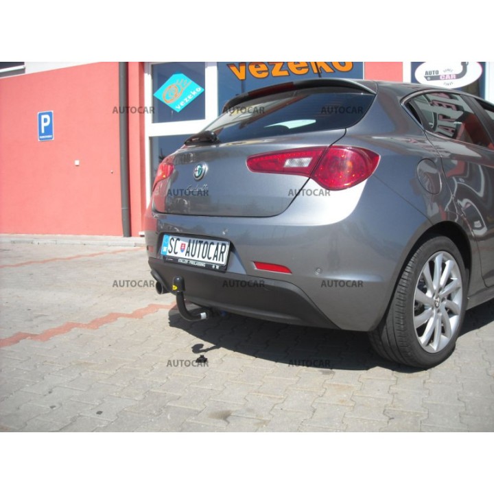 Towbar, Auto-Hak, Vertical Detachable System, Alfa Romeo Giulietta 2010 - 2016 - EDK.ro