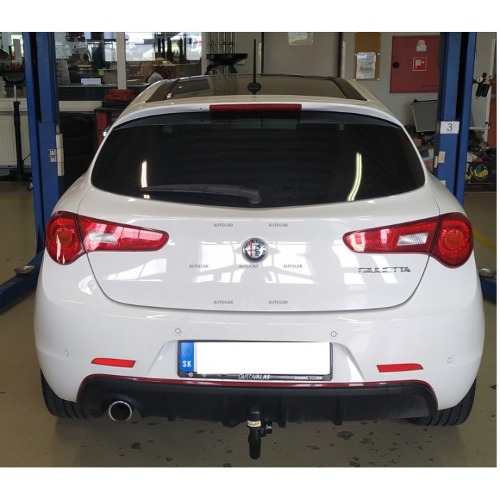 Towbar, Auto-Hak, Vertical Detachable System, Alfa Romeo Giulietta 2010 - 2016 - EDK.ro