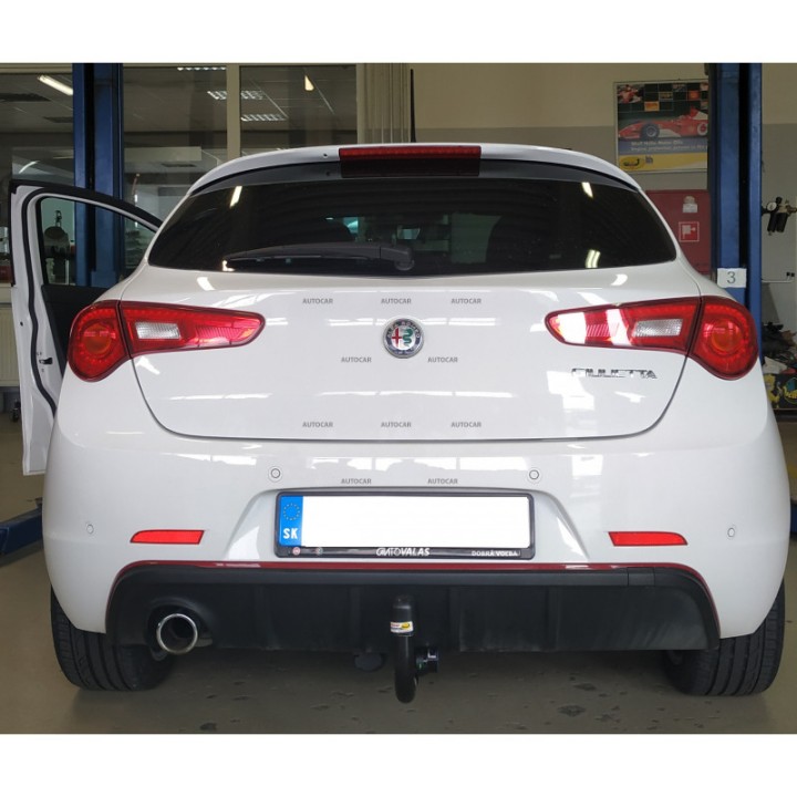 Towbar, Auto-Hak, Vertical Detachable System, Alfa Romeo Giulietta 2010 - 2016 - EDK.ro