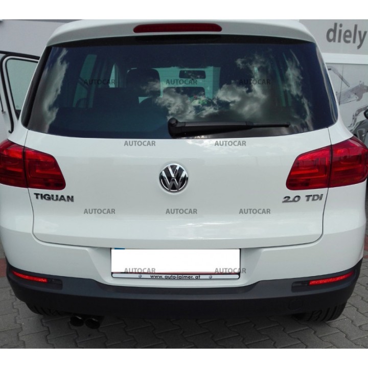 Towbar, Auto-Hak, Vertical Detachable System, Volkswagen Tiguan 2007 - 2016 - EDK.ro