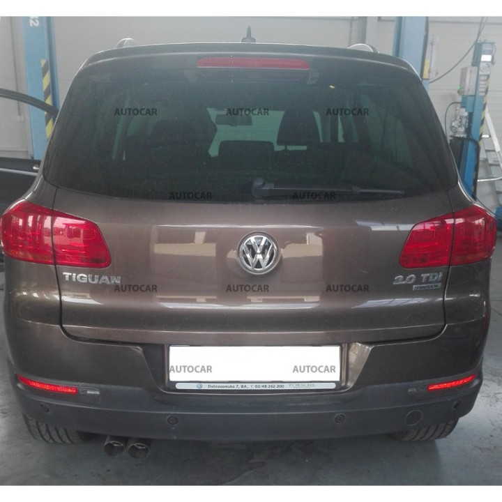 Towbar, Auto-Hak, Vertical Detachable System, Volkswagen Tiguan 2007 - 2016 - EDK.ro