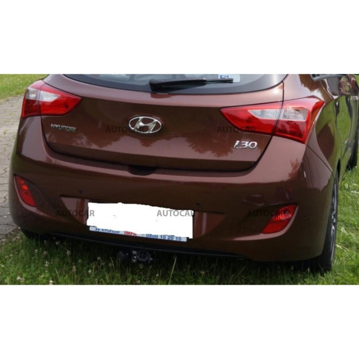 Towbar, Auto-Hak, Automatic Detachable System, Hyundai i30 5-Door 2012 - 2017 - EDK.ro