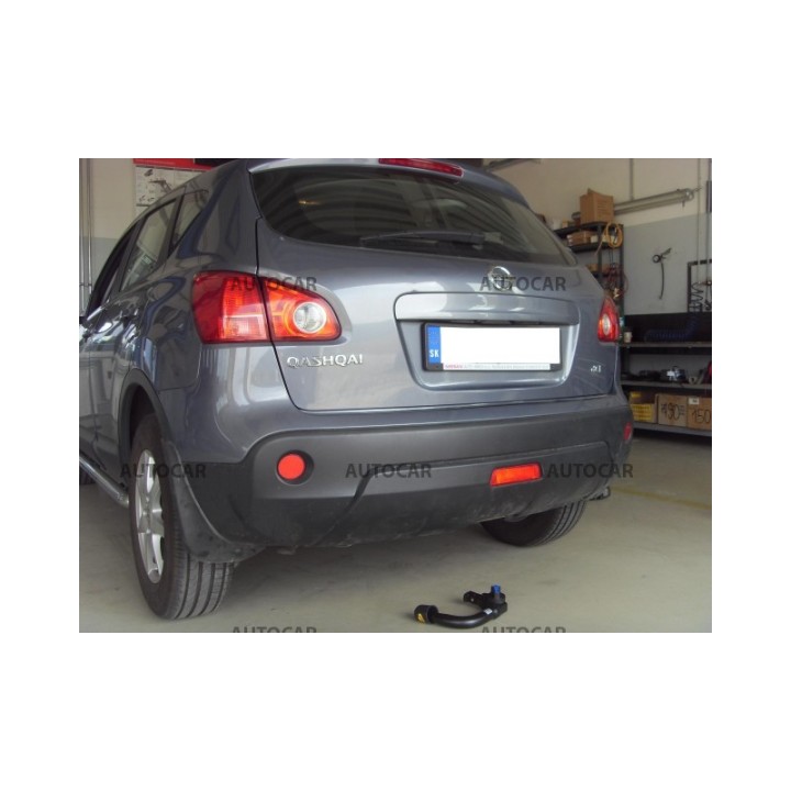 Cârlig de Remorcare, Auto-Hak, Sistem Demontabil Vertical, Nissan Qashqai 2006 - 2013 - EDK.ro