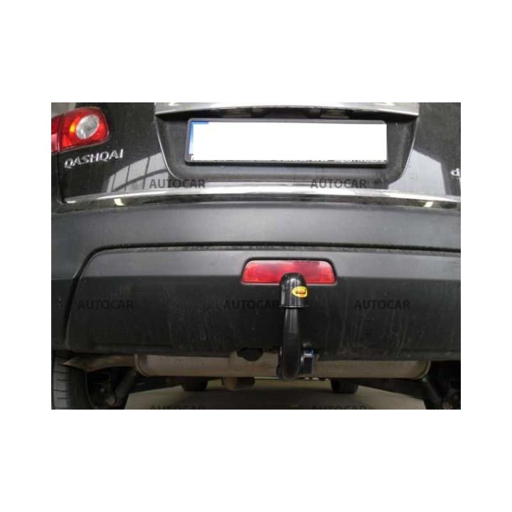 Cârlig de Remorcare, Auto-Hak, Sistem Demontabil Vertical, Nissan Qashqai 2006 - 2013 - EDK.ro