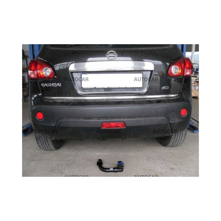 Cârlig de Remorcare, Auto-Hak, Sistem Demontabil Vertical, Nissan Qashqai 2006 - 2013 - EDK.ro