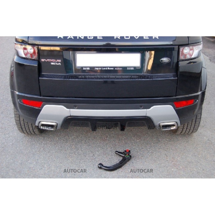 Cârlig de Remorcare Detașabil Vertical cu Cheie, Westfalia Automotive L538, Land Rover Range Rover Evoque 2011 - 2018 - EDK.ro