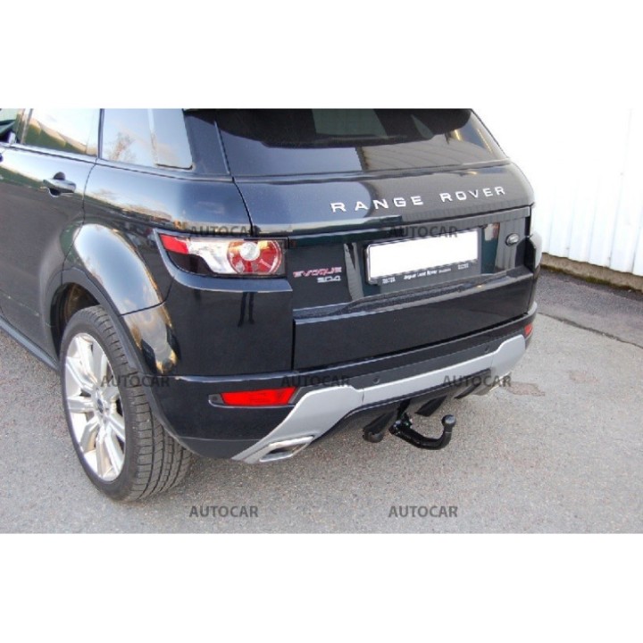 Cârlig de Remorcare Detașabil Vertical cu Cheie, Westfalia Automotive L538, Land Rover Range Rover Evoque 2011 - 2018 - EDK.ro