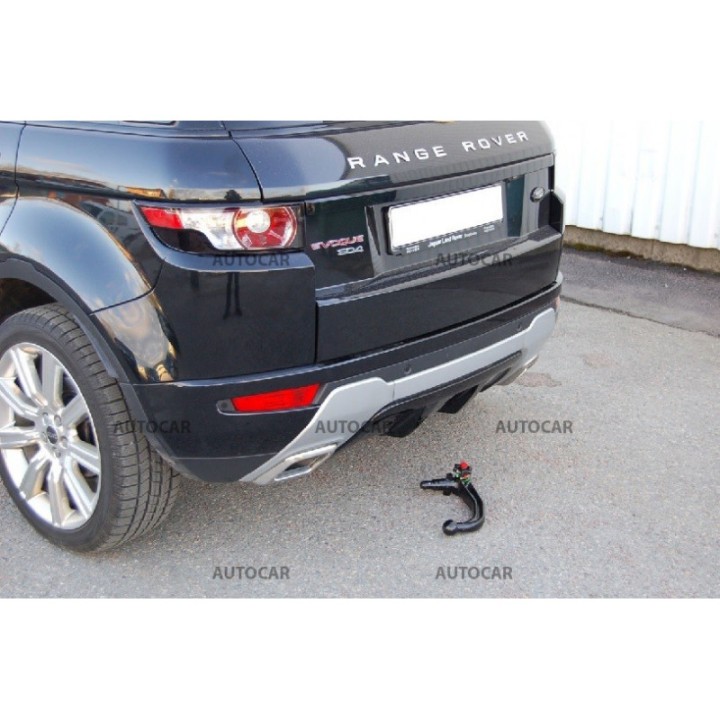 Vertical Detachable Towbar with Key, Westfalia Automotive L538, Land Rover Range Rover Evoque 2011 - 2018 - EDK.ro