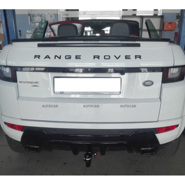 Vertical Detachable Towbar with Key, Westfalia Automotive L538, Land Rover Range Rover Evoque 2011 - 2018 - EDK.ro
