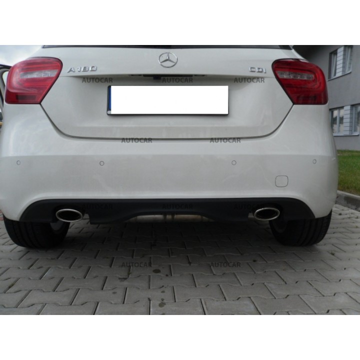 Vertical Detachable Towbar with Key, Westfalia Automotive A (W176) B (W246), Mercedes-Benz A-Class 2012 - Present - EDK.ro