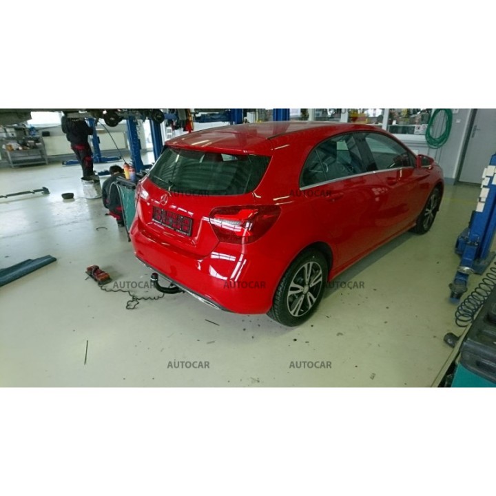Vertical Detachable Towbar with Key, Westfalia Automotive A (W176) B (W246), Mercedes-Benz A-Class 2012 - Present - EDK.ro