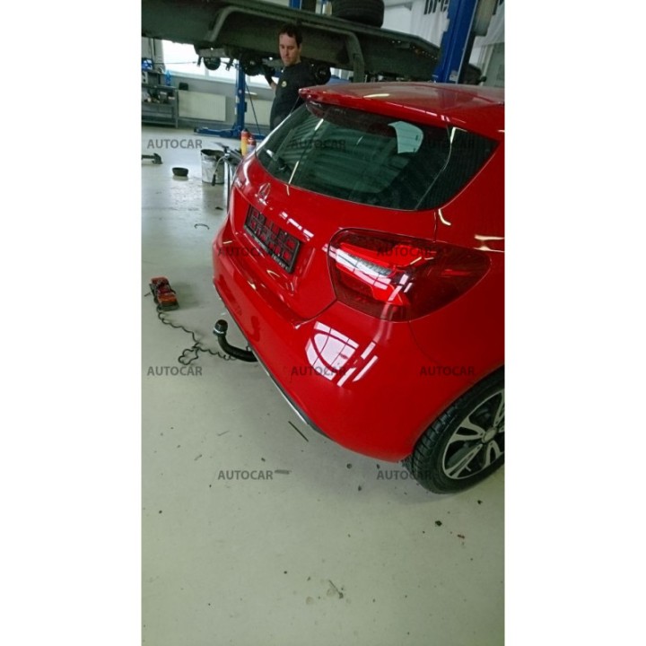 Cârlig de Remorcare Detașabil Vertical cu Cheie, Westfalia Automotive A (W176) B (W246), Mercedes-Benz A-Class 2012 - Prezent - 