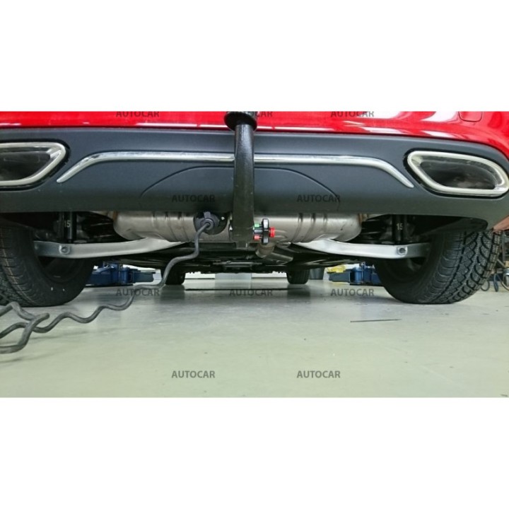 Cârlig de Remorcare Detașabil Vertical cu Cheie, Westfalia Automotive A (W176) B (W246), Mercedes-Benz A-Class 2012 - 2018 - EDK.ro