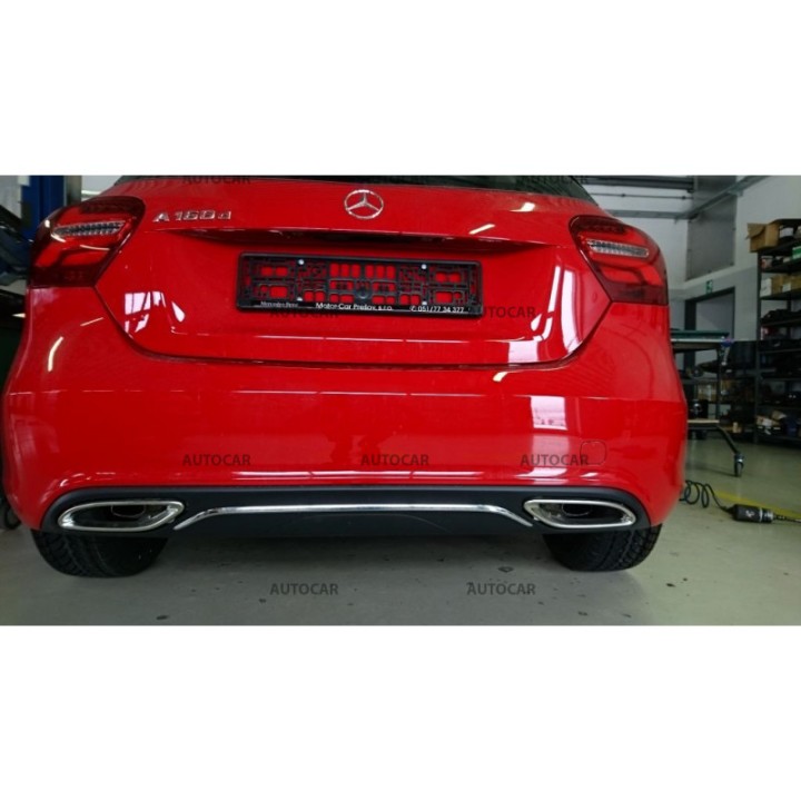 Cârlig de Remorcare Detașabil Vertical cu Cheie, Westfalia Automotive A (W176) B (W246), Mercedes-Benz A-Class 2012 - Prezent - 