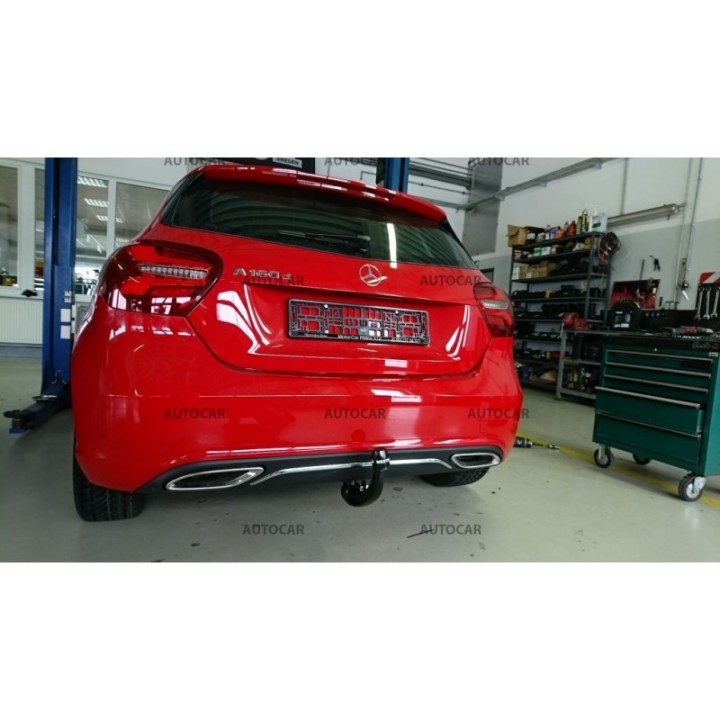 Cârlig de Remorcare Detașabil Vertical cu Cheie, Westfalia Automotive A (W176) B (W246), Mercedes-Benz A-Class 2012 - Prezent - 