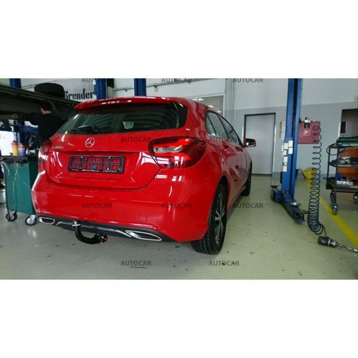 Cârlig de Remorcare Detașabil Vertical cu Cheie, Westfalia Automotive A (W176) B (W246), Mercedes-Benz A-Class 2012 - Prezent - 