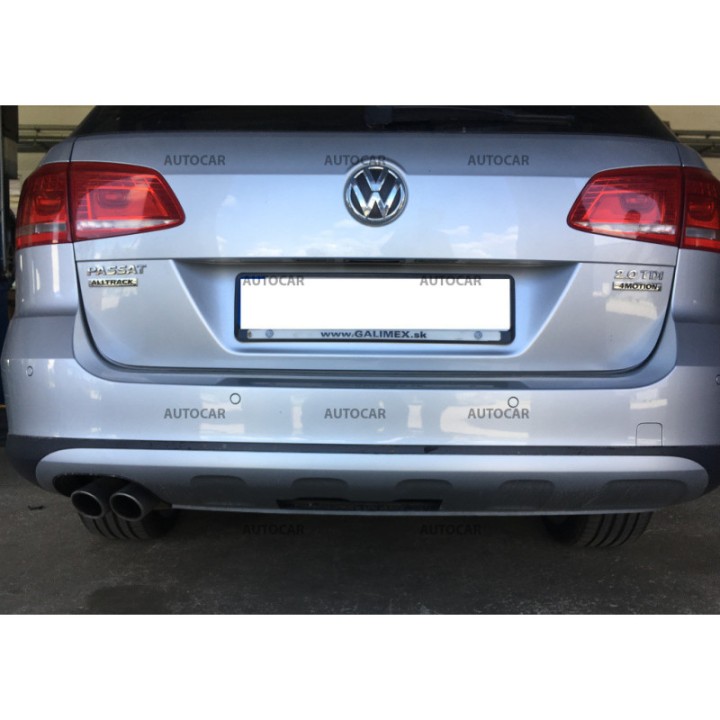 Cârlig de Remorcare, Auto-Hak, Sistem Demontabil Vertical, Volkswagen Passat 2010 - 2015 - EDK.ro