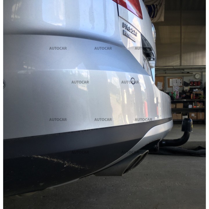Cârlig de Remorcare, Auto-Hak, Sistem Demontabil Vertical, Volkswagen Passat 2010 - 2015 - EDK.ro