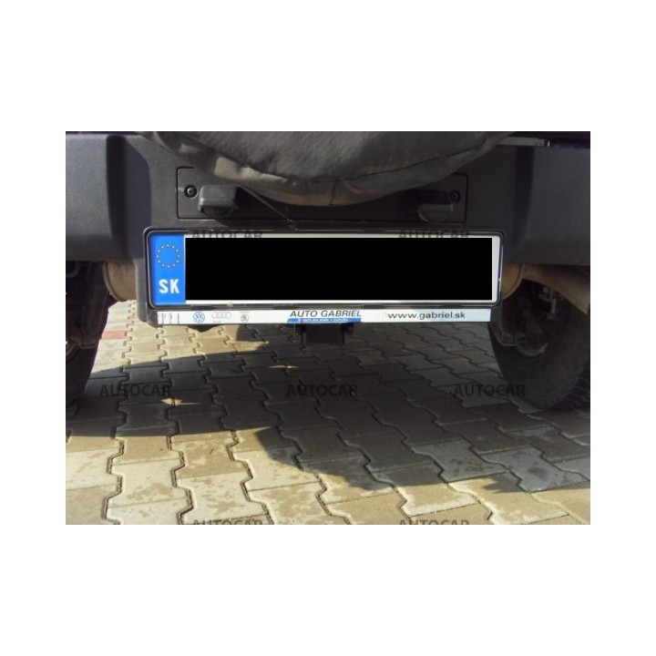 Vertical Detachable Towbar with Key, Westfalia Automotive, Jeep Wrangler 2006 - 2017 - EDK.ro