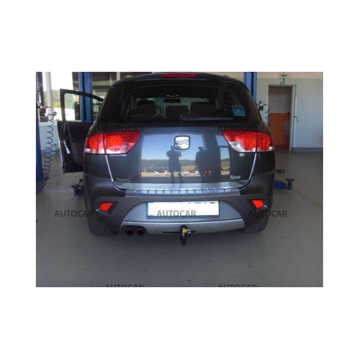 Cârlig de Remorcare, Auto-Hak, Sistem Demontabil Vertical, Seat Altea 2007 - 2015 - EDK.ro