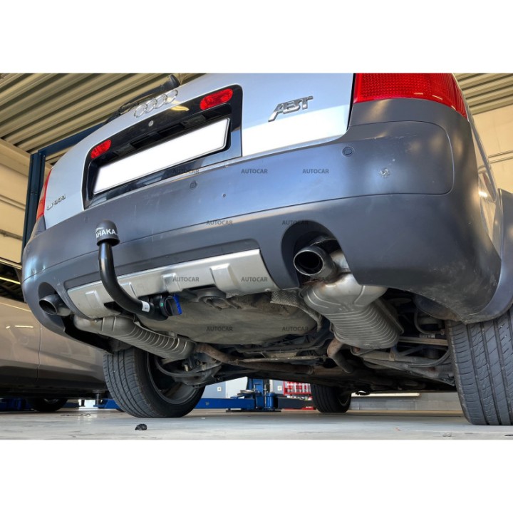 Towbar, Auto-Hak, Vertical Detachable System, Audi A6 4x4 2000 - 2006 - EDK.ro