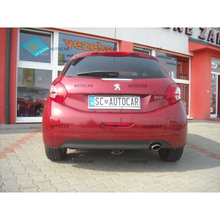 Cârlig de Remorcare, Auto-Hak, Sistem Demontabil Automat, Peugeot 208 3/5 Uși 2012 - Prezent - EDK.ro