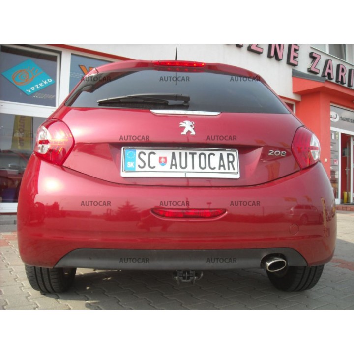 Towbar, Auto-Hak, Automatic Detachable System, Peugeot 208 3/5-Door 2012 - Present - EDK.ro