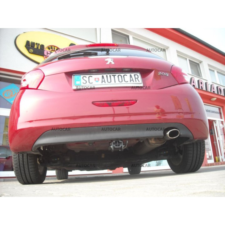 Towbar, Auto-Hak, Automatic Detachable System, Peugeot 208 3/5-Door 2012 - Present - EDK.ro