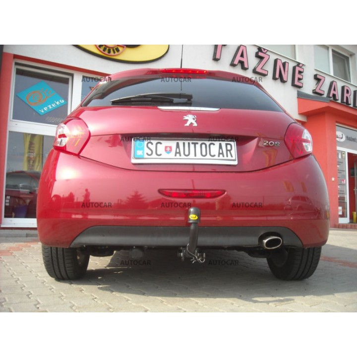 Cârlig de Remorcare, Auto-Hak, Sistem Demontabil Automat, Peugeot 208 3/5 Uși 2012 - Prezent - EDK.ro