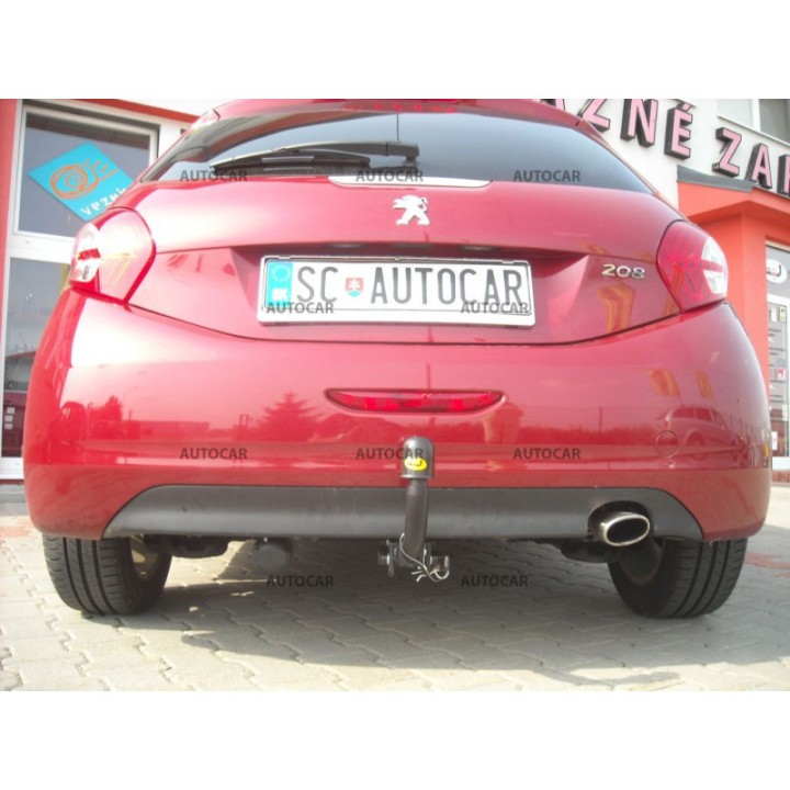 Cârlig de Remorcare, Auto-Hak, Sistem Demontabil Automat, Peugeot 208 3/5 Uși 2012 - Prezent - EDK.ro
