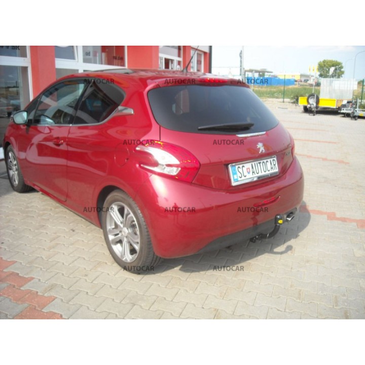 Cârlig de Remorcare, Auto-Hak, Sistem Demontabil Automat, Peugeot 208 3/5 Uși 2012 - Prezent - EDK.ro