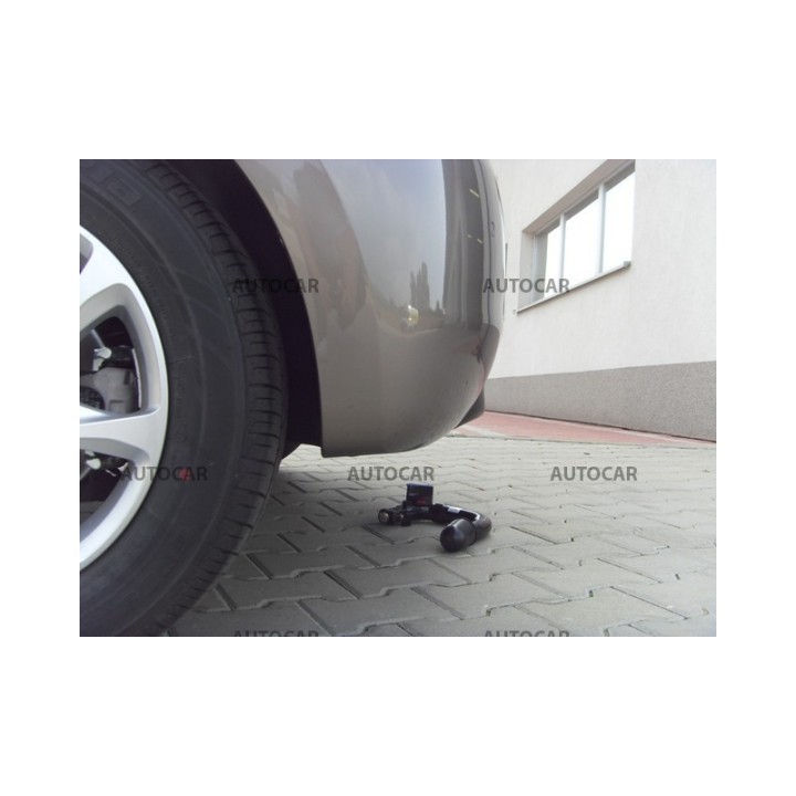 Cârlig de Remorcare, Auto-Hak, Sistem Demontabil Vertical, Peugeot 208 2012 - Prezent - EDK.ro