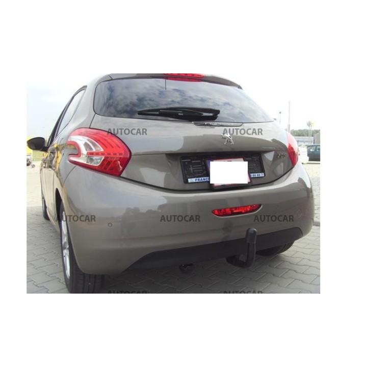 Cârlig de Remorcare, Auto-Hak, Sistem Demontabil Vertical, Peugeot 208 2012 - Prezent - EDK.ro